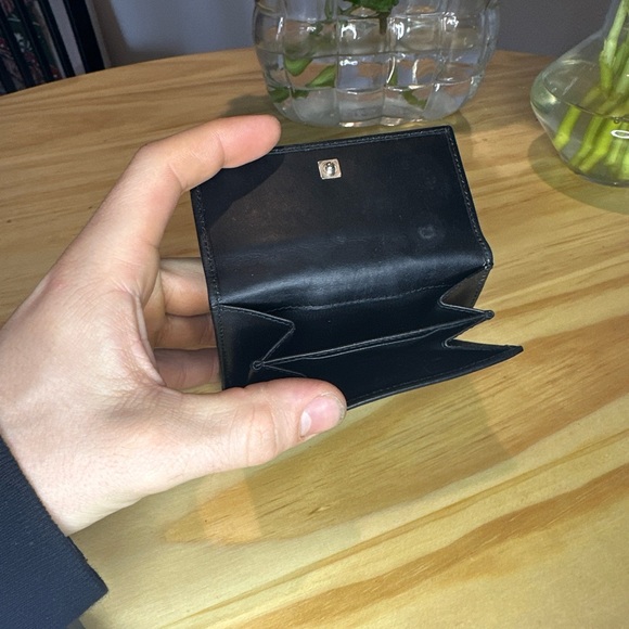 Authentic Gucci Black Monogram Canvas Compact Bi-fold Wallet - Picture 3 of 5